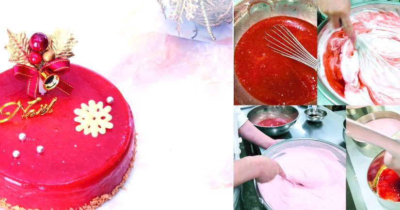 クリスマスケーキ,宝石シャンパーニュ,完熟いちご